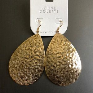 Large Gold Teardrops
